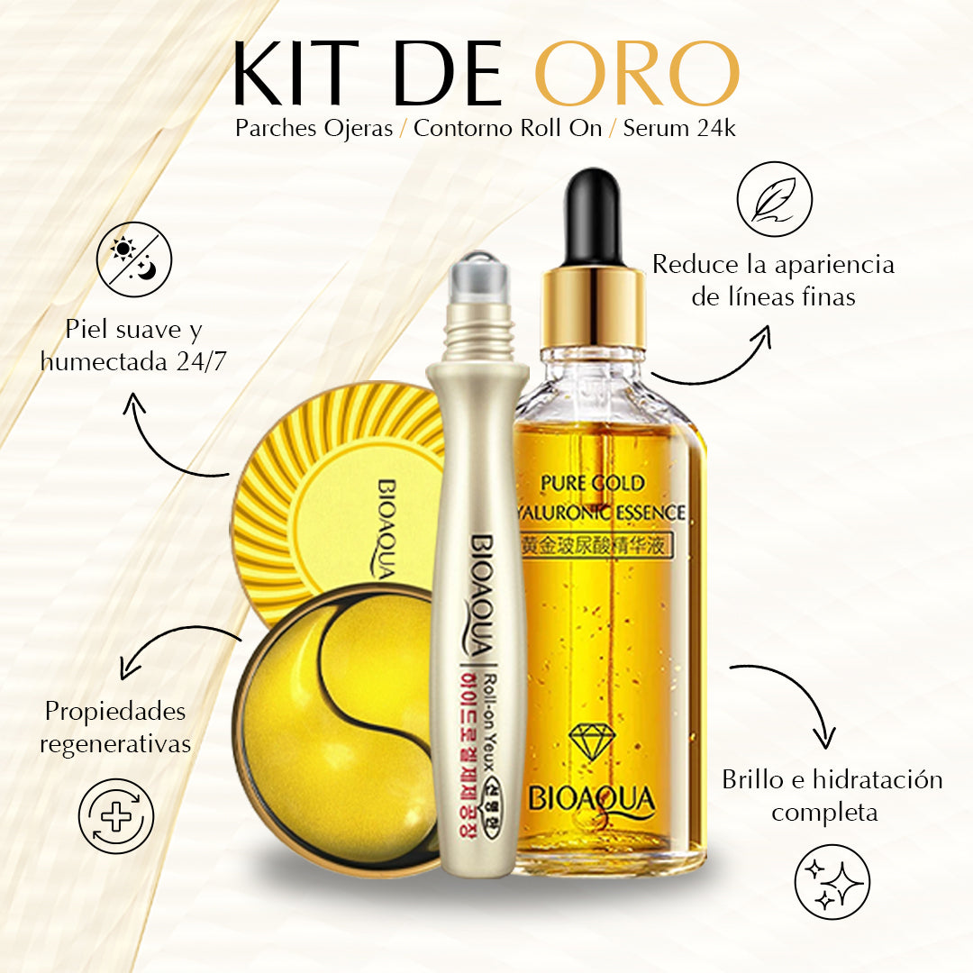 KIT DE ORO ® Revitalizante para tu Rostro